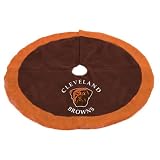 48 NFL Cleveland Browns Logo Christmas Tree Skirt