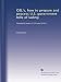 GBL's, how to prepare and process U.S. government bills of lading: Standard forms 110...