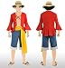 Anime japonais One Piece Monkey D. Luffy Cosplay Costume - 2 ans plus tard Monkey D. Luffy Costume,t