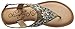 Naughty Monkey Women's Lotus Flat Dress Sandal