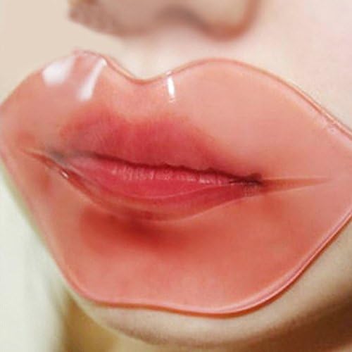 Bodermin New Beauty Pink Collagen Lip Gel Mask Care Mask Membrane Moisture Anti Aging Make Your Lip Attractive and Sexypng (20pack)