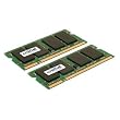 Crucial CT2CP25664AC667 200-Pin SODIMM DDR2 PC2-5300 CL=5 Unbuffered NON-ECC DDR2-667 1.8V 256Meg x
