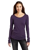 C&C California Women's XLS Twist Crew Neck Top