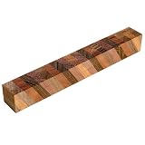 Five Exotics Laminated Hardwood Pen Blank