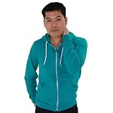 American Apparel F497 Flex Fleece Zip Hoody
