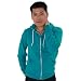 American Apparel F497 Flex Fleece Zip Hoody