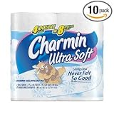 Charmin Ultra Soft, Toilet Paper Double Rolls, 4-Count (Pack of 10)