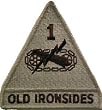 1st Armored Division Desert Patch