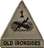 1st Armored Division Desert Patch
