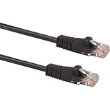 Category 5e Patch Cord, Black Snag-Proof Boot, 1 ft.