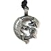 Astral Steel, Den of the Dragons Pewter Pendant with Cord Necklace