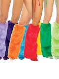 Go Go Dancer Warm Yeti Fur Leg Warmers - ONE SIZE