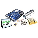 GTMAT 25 sqft Automotive Sound Insulation 50mil PRO - Rattle Eliminator Installation Kit Includes: 25sqft Roll (16in x 19ft), Instruction Sheet, Application Roller, Biodegradable Degreaser, GT MAT Decals