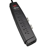 New Tripp Lite 7-Outlet Home Theater Surge Protector/Suppressor Telephone & ....