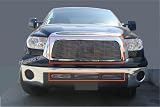 07-08 TOYOTA TUNDRA 4PC COMBO BILLET GRILLE (LOGO COVERED)
