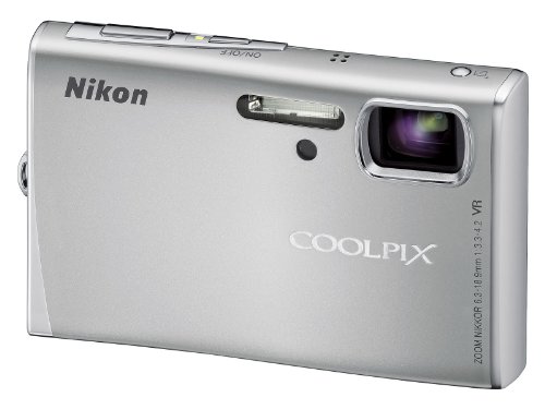 Nikon Coolpix S52 (9 Megapixel, 3-fach opt. Zoom, 7,6 cm (3 Zoll) Display, Bildstabilisator) silber