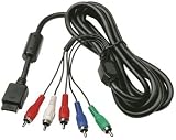 KOMPONENTEN KABEL F�R PLAYSTATION 2 + 3 YUV COMPONENT HDTV PLASMA HD PS2 PS3