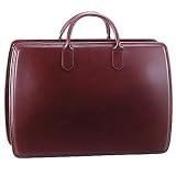 Jack Georges Milano Collection Double Gusset Top Zip Briefcase