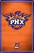 Phoenix Suns - Logo by Unknown. PLAQUE MOUNTED. 22.00 inches width by 34.00 inches height. Highest Quality Art Poster Print