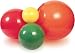 Balls are used by pediatric and NDT therapists as an aid for vestibular movement and equilibrium therapy, by fitness professionals as an aid for stretching and strength programs, and even by pregnant women in birthing classes, and people with back problems. Packaged in a polybag. Available in a variety of sizes and colors. Cando balls have a non-slip PVC vinyl surface that is ribbed for extra security. The balls may be "under" inflated to give a soft, mushy feel or "over" inflated for a firm, bouncy feel and can support up to 606 lb (275 kg).