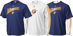 Golden State Warriors adidas Short/Long Sleeve T-Shirt Combo Pack