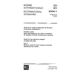 IEC 60493-1 Ed. 1.0 b:1974, Guide for the statistical analysis of ageing test data. Part 1: Methods based on mean values of normally distributed test results