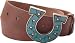 Just Reality Women's Lucky You Horseshoe Belts