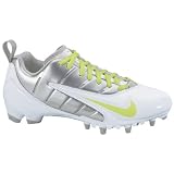 Nike Womens Speedlax III Lacrosse Cleats - White / Metallic Silver / Volt