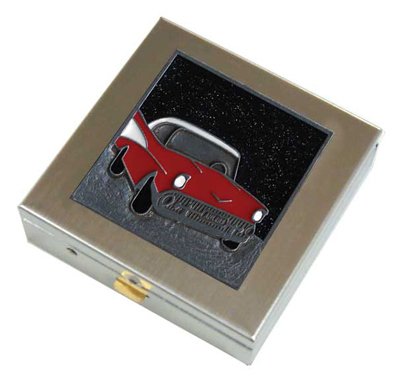 Red Car Large Pill Box