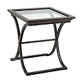 Vogue End Table - Copper/ Black