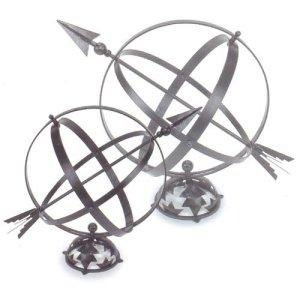 Buy Achla Designs Steel w/Black Finish Armillary Outdoor Garden Sundial online at Discounted New and Used prices. Delivered to your door with Off-The-Bookshelf.