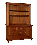 Westwood Design/Hart Meadowdale Combo Hutch, Brown Chestnut