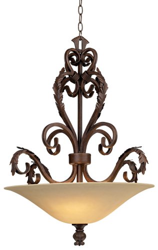 Vicosa Collection Scavo Glass Pendant Chandelier