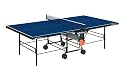Butterfly TW24B Outdoor Playback Rollaway Table Tennis Table (Blue)