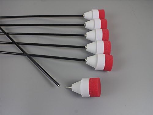 12 Pcs Rage Red Foam Tipped Arrows Larp Archery Arrows for Archery Tag Combat Archery (32 Inches)