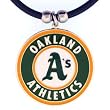 Oakland Athletics Logo Pendant Necklace - MLB Baseball Fan Shop Sports Team Merchandise