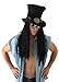 Slash Top Hat and Wig Costume - Guns N Roses