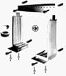 WALL BRACKET (Mustee, E. L. 18.200W)