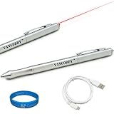 Executive Stylus Pen with Laser Pointer and LED Light for Amazon Kindle 3rd Generation Kindle 2, Kindle DX + White Micro USB Sync Data Cable