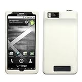 White Silicone Case / Skin / Cover for Motorola Droid X / MB810 / Droid X2  ....