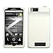 Transparent White Silicone Case / Skin / Cover for Motorola Droid X / MB810 / Droid X2 / MB870