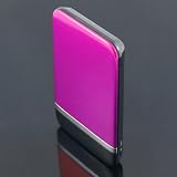 Aibocn Super convenient External Battery Pack High Capacity 4000mAh Power Bank Battery Charger 1A output with 4 LED indicators reveal the battery level, Portable, Petite, Sleek, Compact, stylish design, easy to use. Compatible with:iPad, iPhone, MOBILEPHONE, MP3/MP4, PDA/GPS, PSP. Purple Color