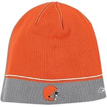 Browns Reebok NFL Sideline Knit Cap