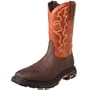 Ariat Men's Workhog Wide Western Boot,Dark Earth/ Brick,9 D US