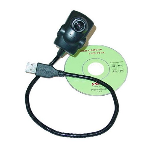 350K Pixels CMOS USB Flex Snake WebCam Internet Web Camera with Microphone for PC