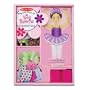 Melissa & Doug Deluxe 27-Piece Nina Ballerina Magnetic Dress-Up