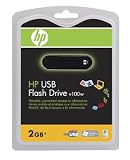 Hewlett Packard Flash Drive, USB 2.0, 2GB, V100W Retail packaging