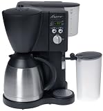 Review Capresso 471.01 / Capresso 471.01 CoffeeTEC Digital 10-cup Coffeemaker with Stainless-Steel Vacuum Carafe and FrothXpress, Black