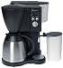 Capresso 471.01 CoffeeTEC Digital 10-cup Coffeemaker with Stainless-Steel Vacuum Carafe and FrothXpress, Black