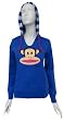 Paul Frank Julius Electric Blue Pull Over Hoodie for women